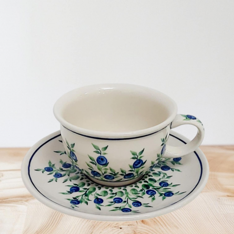 Tasse und Untertasse