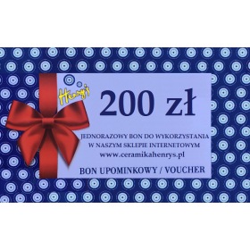 Gift voucher 200 PLN - electronic version